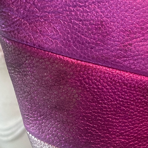 Kurt Geiger London Kensington Rainbow Stripe Leather Boot. NWOT. (Color rub). - Picture 9 of 15